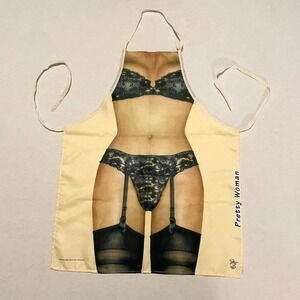 ITATI Pretty Woman Italian Cooking  Apron Kitchen Made in Italy Stain